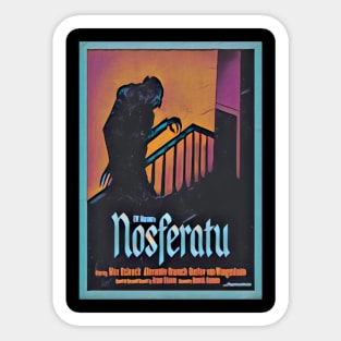 Nosferatu Movie Sticker